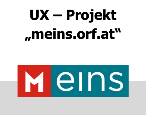 Website-Neugestaltung: meins.orf.at